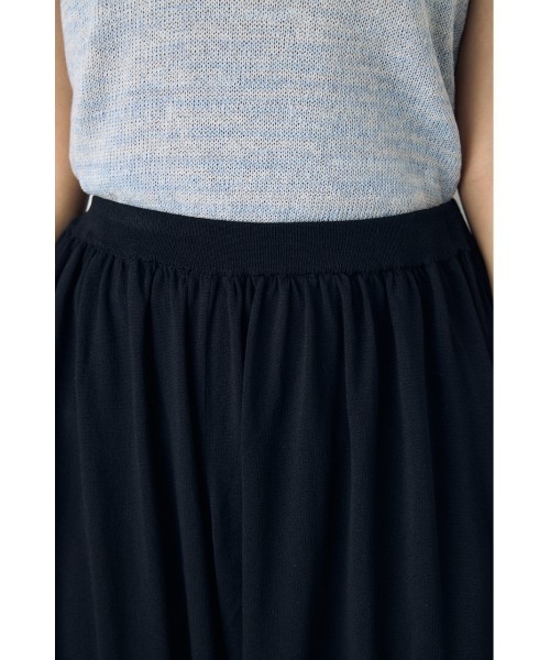 AZUL by moussy(アズールバイマウジー)の「【身長/骨格別着用画像あり】【セットアップ対応】ニットリラックスバルーンパンツ 春服 夏服 秋服 ルーズ サマーニット(スラックス・レディース・ブラウン/ブラック・SMALL/MEDIUM)」の7枚目の写真