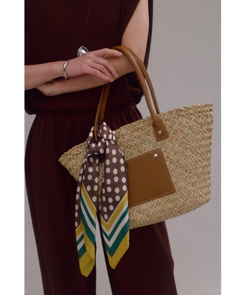 AZUL by moussy(アズールバイマウジー)の「【身長/骨格別着用画像あり】【セットアップ対応】ニットリラックスバルーンパンツ 春服 夏服 秋服 ルーズ サマーニット(スラックス・レディース・ブラウン/ブラック・SMALL/MEDIUM)」の19枚目の写真