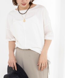 【WEB限定】ウォッシャブルリヨセル綿オトナT