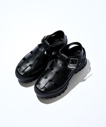 PADRONE/パドローネ】別注 BELT SANDAL /レザーベルトサンダル /フス