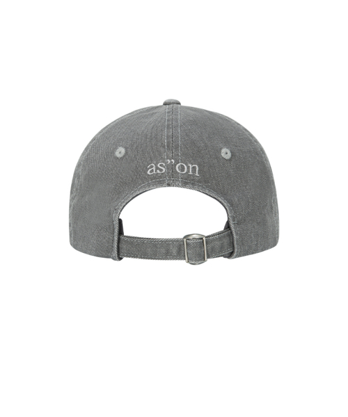 ASON（アズオン）の「PATCH BALL CAP / GRAY（キャップ・レディース・その他・FREE）」の3枚目の写真