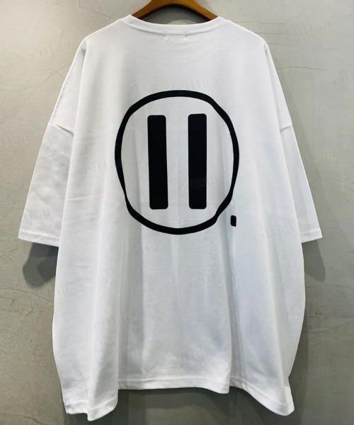 Dalfwin(ダールフィン)の「韓国ファッション PAUSAバックプリント半袖Tシャツ(Tシャツ/カットソー・レディース・ホワイト/ブラック・FREE)」の15枚目の写真