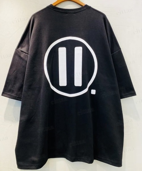 Dalfwin(ダールフィン)の「韓国ファッション PAUSAバックプリント半袖Tシャツ(Tシャツ/カットソー・レディース・ホワイト/ブラック・FREE)」の5枚目の写真