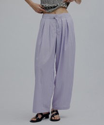Ameri（アメリ）の「MEDI MULTI TUCK NARROW BELT PANTS（その他パンツ）」