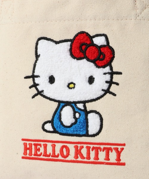 sanrio（サンリオ）の「【Sanrio/サンリオ】ハローキティ サガラ刺繍 キャンバスミニトートバッグ（トートバッグ・レディース・アイボリー系1/アイボリー系2/レオパード・FREE）」の8枚目の写真