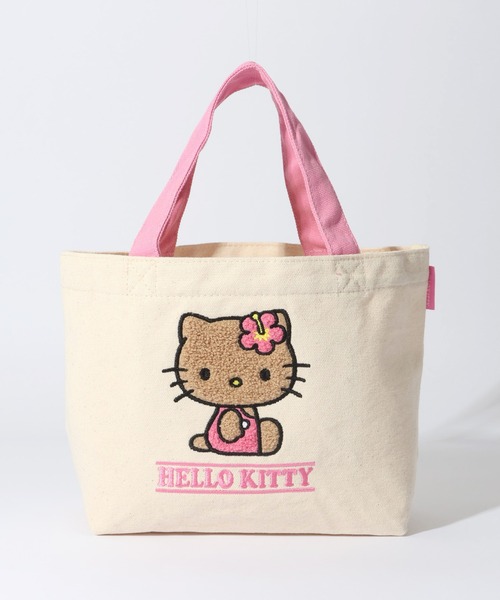 sanrio（サンリオ）の「【Sanrio/サンリオ】ハローキティ サガラ刺繍 キャンバスミニトートバッグ（トートバッグ・レディース・アイボリー系1/アイボリー系2/レオパード・FREE）」の11枚目の写真