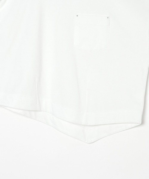 HEREIAM(ヘレイアム)の「【HEREIAM】オープンショルダープルオーバー(Tシャツ/カットソー・レディース・ホワイト/ダークブラウン/ブラック・FREE)」の9枚目の写真