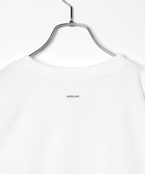HEREIAM(ヘレイアム)の「【HEREIAM】オープンショルダープルオーバー(Tシャツ/カットソー・レディース・ホワイト/ダークブラウン/ブラック・FREE)」の11枚目の写真