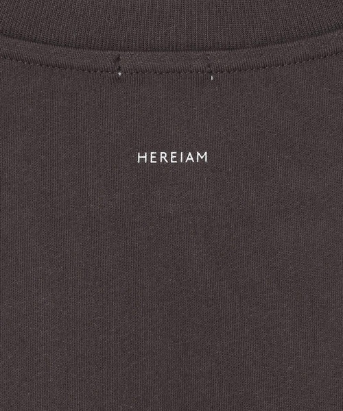 HEREIAM(ヘレイアム)の「【HEREIAM】オープンショルダープルオーバー(Tシャツ/カットソー・レディース・ホワイト/ダークブラウン/ブラック・FREE)」の7枚目の写真