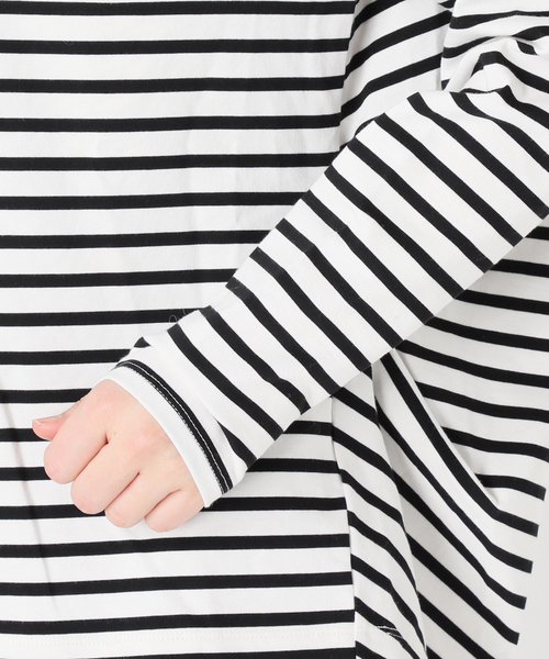 Spick & Span（スピックアンドスパン）の「《WEB限定カラー有り / 追加》ボートネックバックタックプルオーバー（Tシャツ/カットソー・レディース・キャメル/マルチ/ベージュ/ブラウン・FREE）」の10枚目の写真