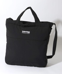 【THRASHER/スラッシャー】2way ショルダーバッグ トートバッグL