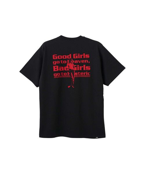 HYSTERIC GLAMOUR(ヒステリックグラマー)の「GOOD BAD GIRLS Tシャツ(Tシャツ/カットソー・メンズ・グリーン/ブラック/ホワイト・SMALL/X-LARGE/LARGE/MEDIUM)」の6枚目の写真