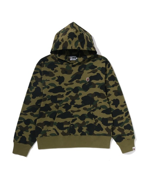 1ST CAMO однотонный худи с капюшоном