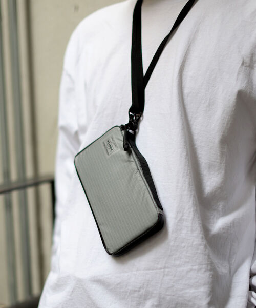 PORTER(ポーター)の「PORTER × B印 YOSHIDA × BAMBOOSHOOTS / 別注 “3/C” ロングウォレット(財布)」|グレー