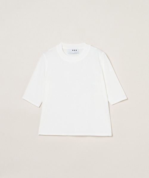 three dots(スリードッツ)の「チリィ ニットトップス(ニット/セーター・レディース・ブラック/ホワイト/ベージュ・SMALL/MEDIUM)」の2枚目の写真