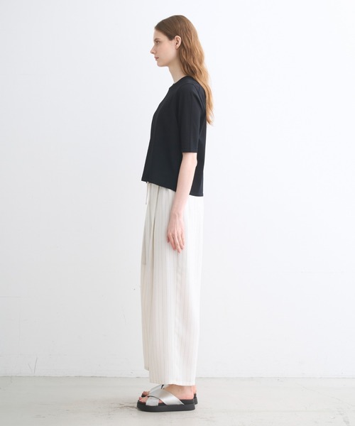 three dots(スリードッツ)の「チリィ ニットトップス(ニット/セーター・レディース・ブラック/ホワイト/ベージュ・SMALL/MEDIUM)」の15枚目の写真