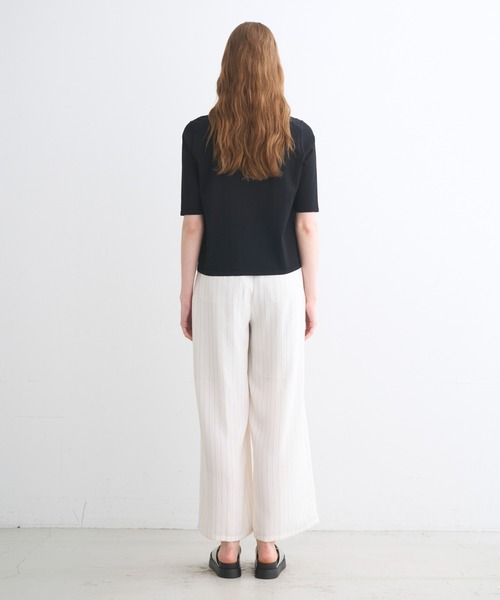 three dots(スリードッツ)の「チリィ ニットトップス(ニット/セーター・レディース・ブラック/ホワイト/ベージュ・SMALL/MEDIUM)」の16枚目の写真