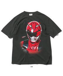 HG250183 スーパー戦隊 × ホームゲーム 【HOMEGAME】 - 半袖Tシャツ 2012 レッドバスター TEE