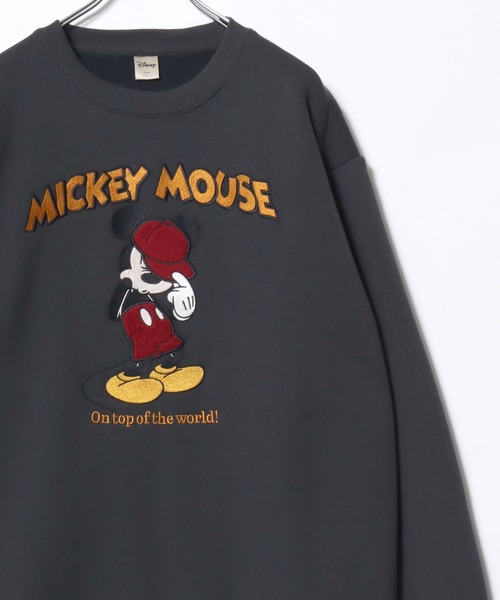Disney(ディズニー)の「2026AW Disney/ディズニー 別注 ミッキー/ミニー/ トイ・ストーリー/スリンキードック/チップとデール/101匹わんちゃん/ベイマックス オーバーサイズ ワンポイント サガラ刺繍 スウェットトレーナー レディース メンズ(スウェット・レディース・アッシュグレー/ベージュ/ブラウン/オフホワイト/ホワイト系その他/ブラック系その他/グレー系その他/スミクロ/ブラック系その他2/グレー系その他2/ブラック系その他6/ブラウン系その他/ブラック系その他5/グレー系その他3/サックスブルー/ベージュ系その他5/ホワイト系その他2/ブラック系その他3/ブラック系その他4/ベージュ系その他3・LL/M/L)」の10枚目の写真