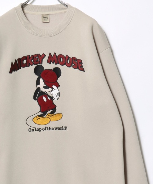 Disney(ディズニー)の「2026AW Disney/ディズニー 別注 ミッキー/ミニー/ トイ・ストーリー/スリンキードック/チップとデール/101匹わんちゃん/ベイマックス オーバーサイズ ワンポイント サガラ刺繍 スウェットトレーナー レディース メンズ(スウェット・レディース・アッシュグレー/ベージュ/ブラウン/オフホワイト/ホワイト系その他/ブラック系その他/グレー系その他/スミクロ/ブラック系その他2/グレー系その他2/ブラック系その他6/ブラウン系その他/ブラック系その他5/グレー系その他3/サックスブルー/ベージュ系その他5/ホワイト系その他2/ブラック系その他3/ブラック系その他4/ベージュ系その他3・LL/M/L)」の19枚目の写真