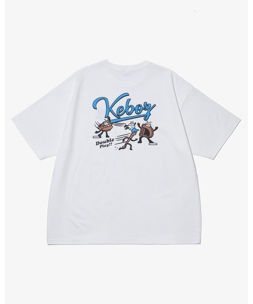 KEBOZ(ケボズ)の「G2G S/S TEE(Tシャツ/カットソー・メンズ・グレー/スカイブルー/ホワイト・S/M/L/XL)」の2枚目の写真