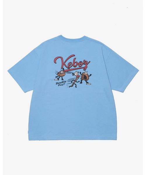 KEBOZ(ケボズ)の「G2G S/S TEE(Tシャツ/カットソー・メンズ・グレー/スカイブルー/ホワイト・S/M/L/XL)」の12枚目の写真