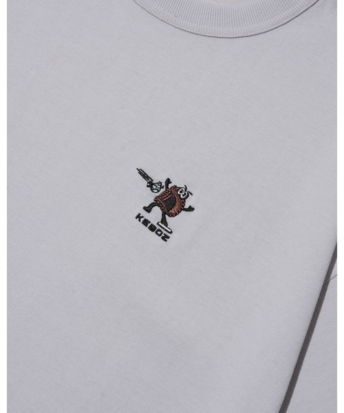 KEBOZ(ケボズ)の「G2G S/S TEE(Tシャツ/カットソー・メンズ・グレー/スカイブルー/ホワイト・S/M/L/XL)」の15枚目の写真