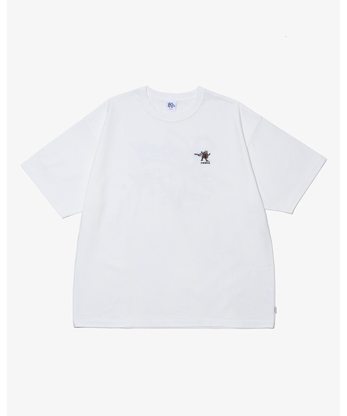 KEBOZ(ケボズ)の「G2G S/S TEE(Tシャツ/カットソー・メンズ・グレー/スカイブルー/ホワイト・S/M/L/XL)」の18枚目の写真