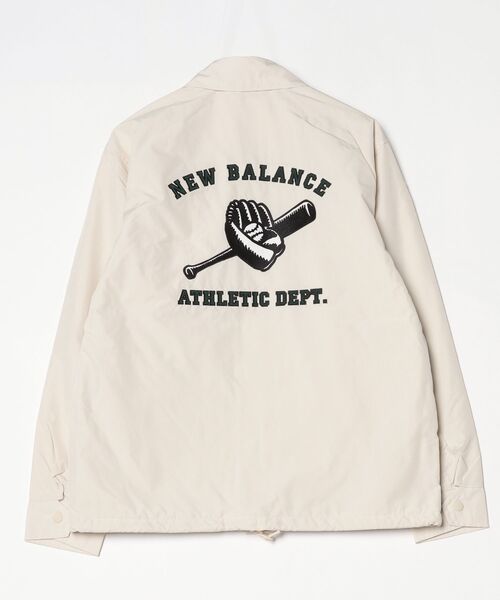 NEW BALANCE(ニューバランス)の「大谷翔平シグネチャーコーチジャケット(ブルゾン・メンズ・スミクロ/アイボリー・SMALL/MEDIUM/LARGE/X-LARGE/XX-LARGE/XXX-LARGE)」の15枚目の写真