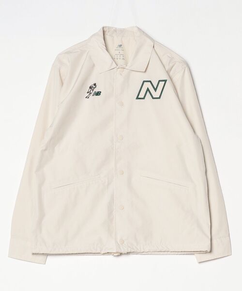 NEW BALANCE(ニューバランス)の「大谷翔平シグネチャーコーチジャケット(ブルゾン・メンズ・スミクロ/アイボリー・SMALL/MEDIUM/LARGE/X-LARGE/XX-LARGE/XXX-LARGE)」の16枚目の写真