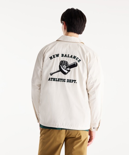 NEW BALANCE(ニューバランス)の「大谷翔平シグネチャーコーチジャケット(ブルゾン・メンズ・スミクロ/アイボリー・SMALL/MEDIUM/LARGE/X-LARGE/XX-LARGE/XXX-LARGE)」の11枚目の写真