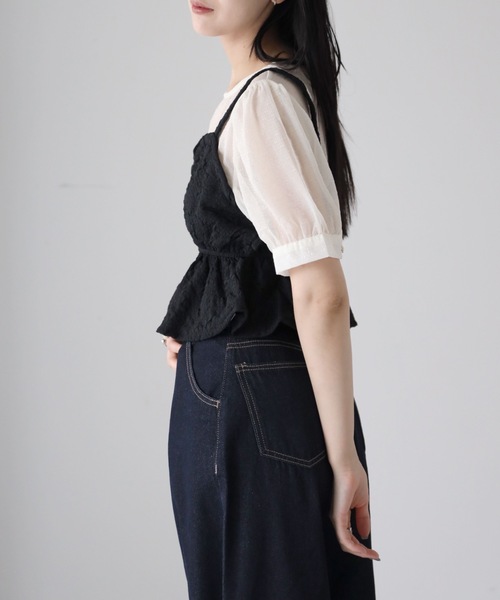 model：164cm. 着用サイズ：FREE