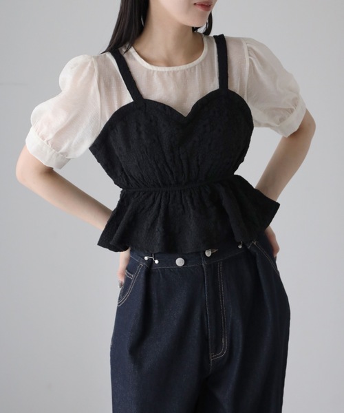 model：164cm. 着用サイズ：FREE