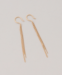 plage | MARIHA / マリハ アマオト SV(K18P) 5cm ピアス(両耳用)(ピアス(両耳用))