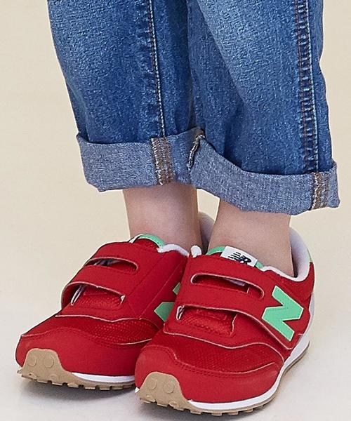 NEW BALANCE(ニューバランス)の「【NEW BALANCE(ニューバランス)】K620 14cm-21cm◆(スニーカー・キッズ・ベージュ/レッド・17cm/16.5cm/14cm/15.5cm/14.5㎝/19cm/18.5cm/19.5cm/16cm/20.5cm/21cm/20cm/17.5cm/18cm/15cm)」の2枚目の写真