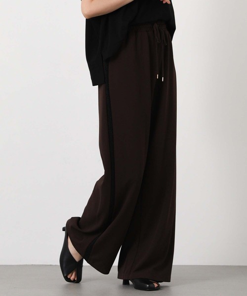 Gready Brilliant(グレディブリリアン)の「ラメラインイージー(その他パンツ・レディース・ブラウン/ブラック・36/38)」の2枚目の写真