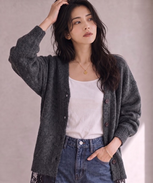 model：158cm
着用サイズ：FREE