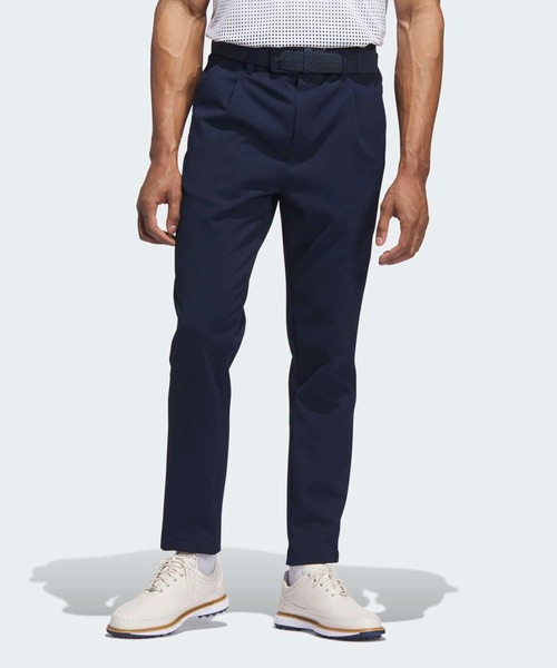 adidas(アディダス)の「GO-TOプリーツパンツ【adidas Golf/アディダスゴルフ】(その他パンツ・メンズ・ネイビー・100/85/76/88/92/96/73/79/82)」の1枚目の写真