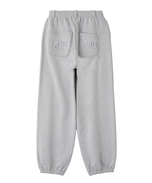 X-girl（エックスガール）の「EMBROIDERED POCKET VOLUME SWEATPANTS（スウェットパンツ・レディース・アッシュ/ブラック・S/M）」の15枚目の写真