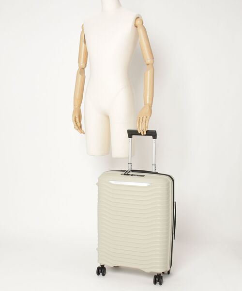 Samsonite（サムソナイト）の「サムソナイト UPSCAPE スピナー55/20 エキスパンダブル ウォームニュートラル（スーツケース/キャリーバッグ・メンズ・アイボリー系・S）」の2枚目の写真