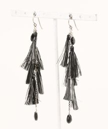 【CHAN LUU】BLACK MIX EARRINGS