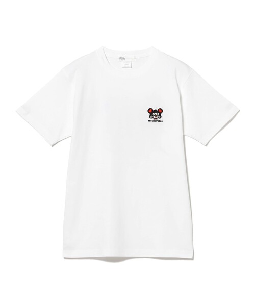 TOKYO CULTUART by BEAMS(トウキョウカルチャートバイビームス)の「Kousuke Shimizu / 3EYE MOUSE T-Shirt(Tシャツ/カットソー・レディース・チャコールグレー/ホワイト・X-LARGE/MEDIUM/LARGE/SMALL)」の7枚目の写真