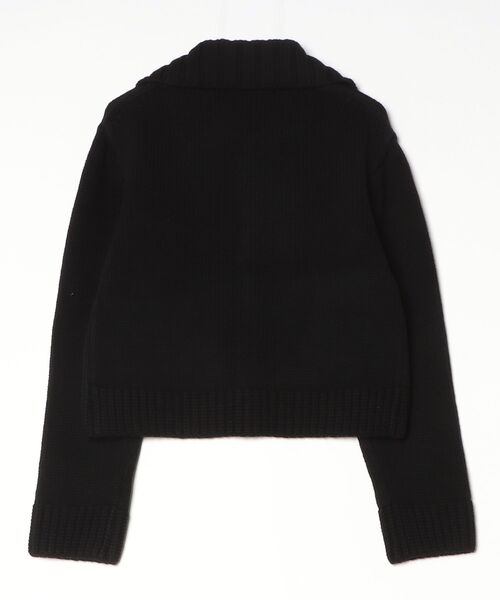 Vivienne Westwood MAN（ヴィヴィアンウエストウッドマン）の「CHUNKY CROPPED CARDIGAN（カーディガン/ボレロ・メンズ・ブラック/ベージュ・FREE）」の3枚目の写真
