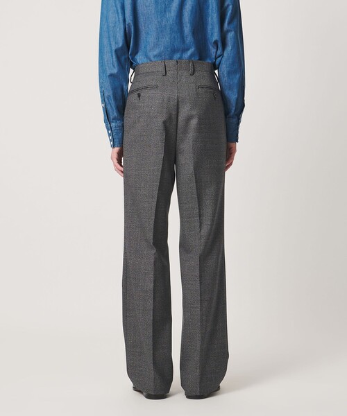 UNITED ARROWS（ユナイテッドアローズ）の「ハウンドトゥース フレア ノープリーツ スラックス ヨコストレッチ（スラックス・メンズ・ダークグレー・46/50/48/44）」の8枚目の写真