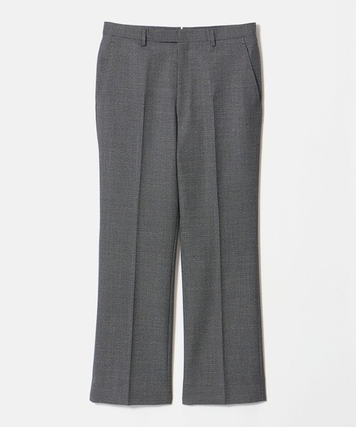 UNITED ARROWS（ユナイテッドアローズ）の「ハウンドトゥース フレア ノープリーツ スラックス ヨコストレッチ（スラックス・メンズ・ダークグレー・46/50/48/44）」の10枚目の写真