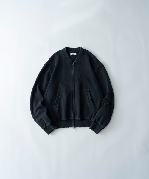 SINSS(シンス)の「Zip neck sweat / ジップネックスウェット(スウェット・メンズ・ブラック系その他/グレー系その他・X-SMALL/SMALL/MEDIUM/LARGE)」の14枚目の写真