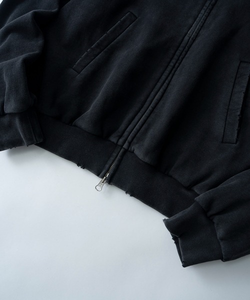 SINSS(シンス)の「Zip neck sweat / ジップネックスウェット(スウェット・メンズ・ブラック系その他/グレー系その他・X-SMALL/SMALL/MEDIUM/LARGE)」の18枚目の写真