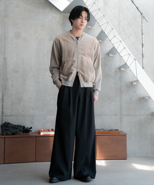 SINSS(シンス)の「Zip neck sweat / ジップネックスウェット(スウェット・メンズ・ブラック系その他/グレー系その他・X-SMALL/SMALL/MEDIUM/LARGE)」の11枚目の写真