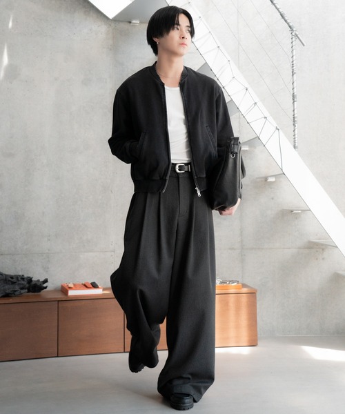 SINSS(シンス)の「Zip neck sweat / ジップネックスウェット(スウェット・メンズ・ブラック系その他/グレー系その他・X-SMALL/SMALL/MEDIUM/LARGE)」の8枚目の写真