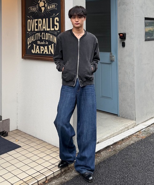 SINSS(シンス)の「Zip neck sweat / ジップネックスウェット(スウェット・メンズ・ブラック系その他/グレー系その他・X-SMALL/SMALL/MEDIUM/LARGE)」の4枚目の写真